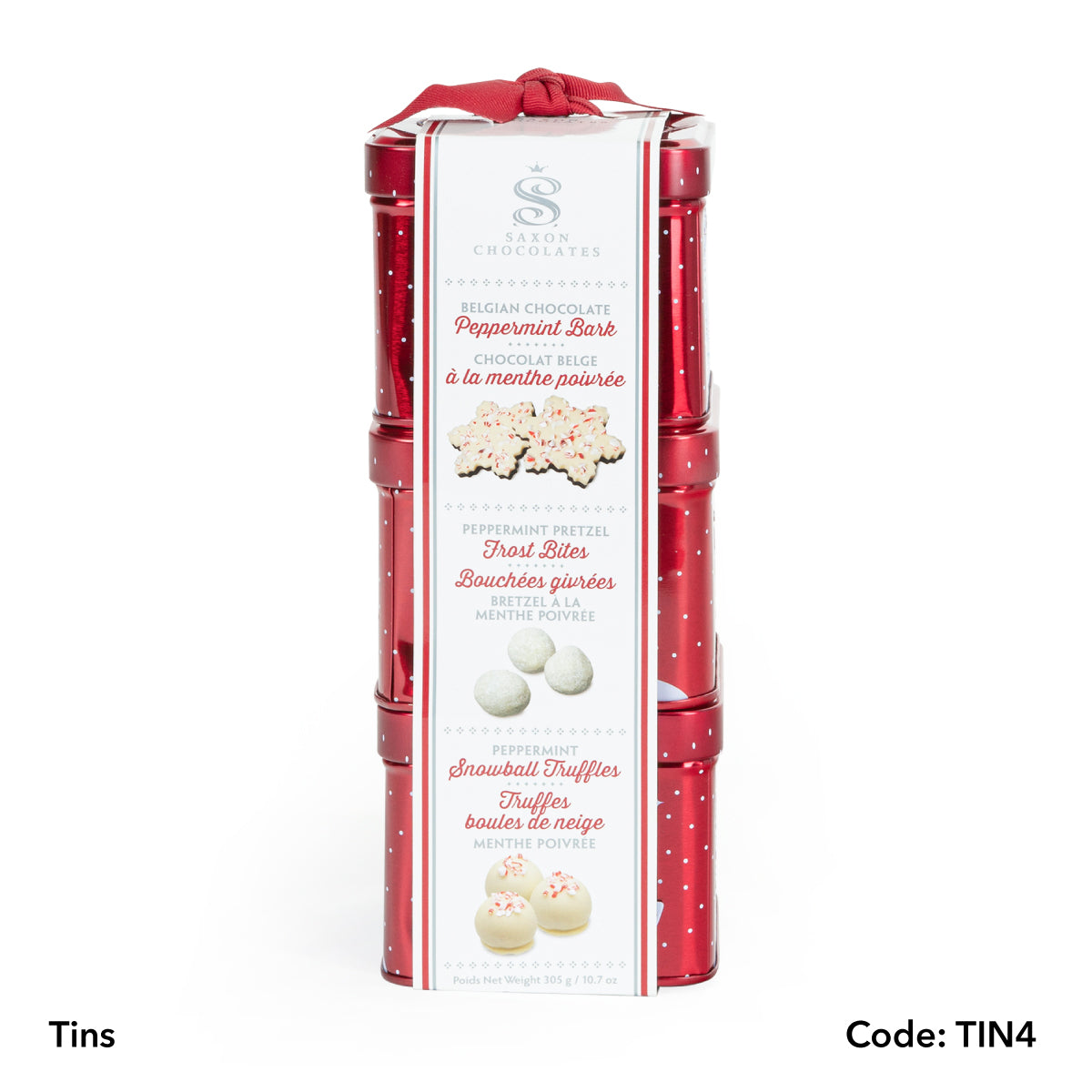 Saxon 3-Piece Square Stacking Tins – Luv2Pak