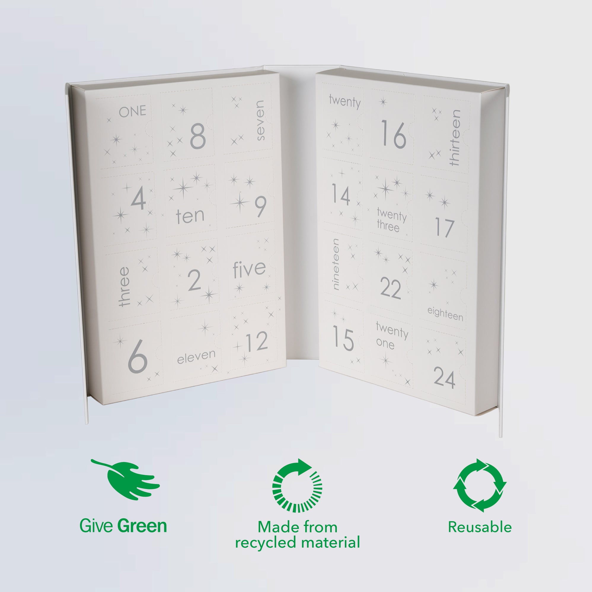 Advent Calendar Gift Boxes Hybrid Rigid/Folding Luv2Pak