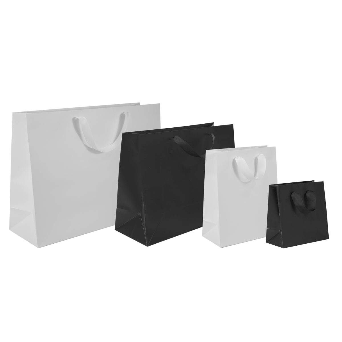 Sparkle And Bash 50 Pack White Medium Thank You Paper Gift Bags With  Handles For Boutique, Small Business, Party Favors, 10x8x4 In : Target